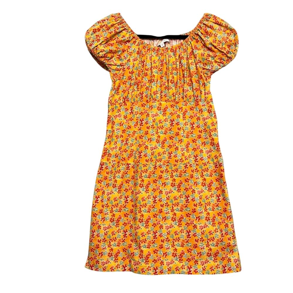 Caroline Constas Calla Off The Shoulder Mini Dress Women’s M Boho Cottage Fairy
